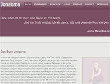 Tablet Screenshot of jongoma.info